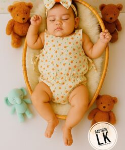 BUNNY Frock Set Orange [ 0-18 months] 🐰♥️