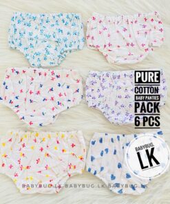 Pure Cotton - Muslin Material - Baby Panties  [New Born to 9 Months]