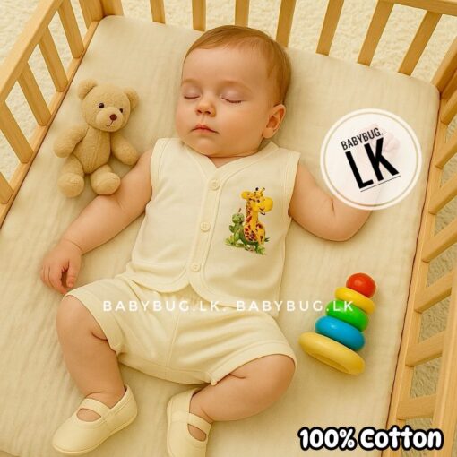 Comfy Front Open Button Suits | New Born to 12 Months | Unisex - Image 2
