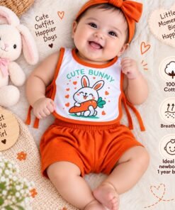 Alternative view of Cotton Quality - Side Open Suits  [New Born to 9 months]