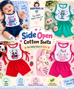Cotton Quality - Side Open Suits  [New Born to 9 months]