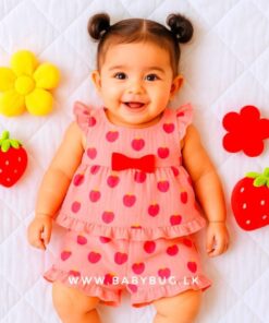 "Berry Boo" by BabyBug.LK 💖🍓 | 2 - 9 Months |