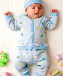 Alternative view of Hospital to Home – 7 Pcs “Take Me Home” Outfit Set for Newborns (0–3 Months)