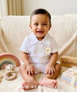 Bear White Kits Set 🧸💙   [Size Small / Medium]