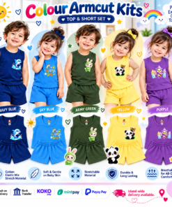 Colour Armcut Full Kits (UNISEX) [1 Months - 5 Years]